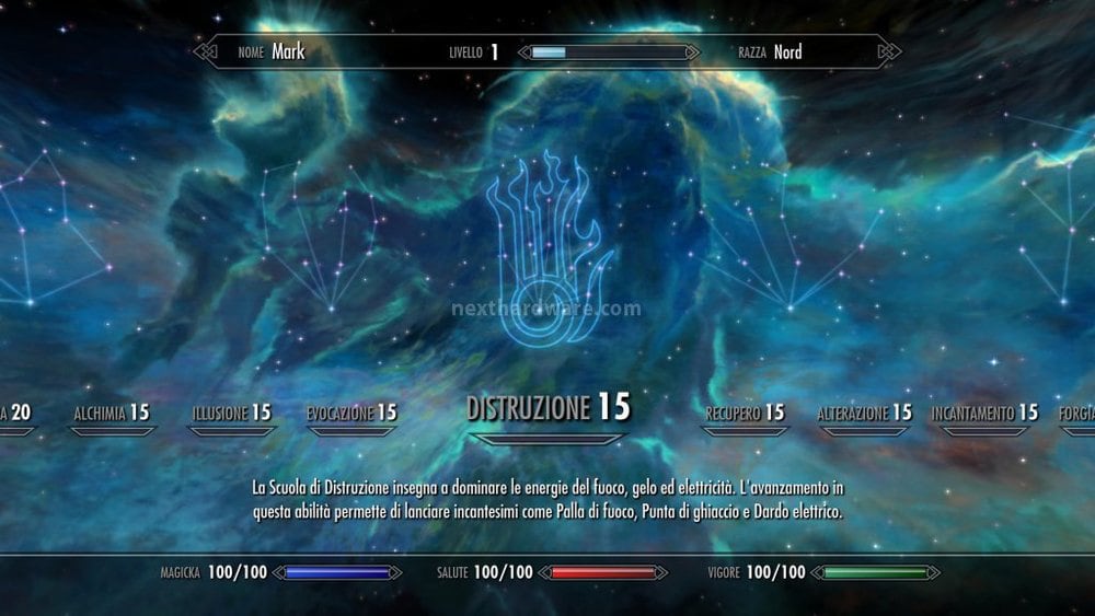 abilità skyrim