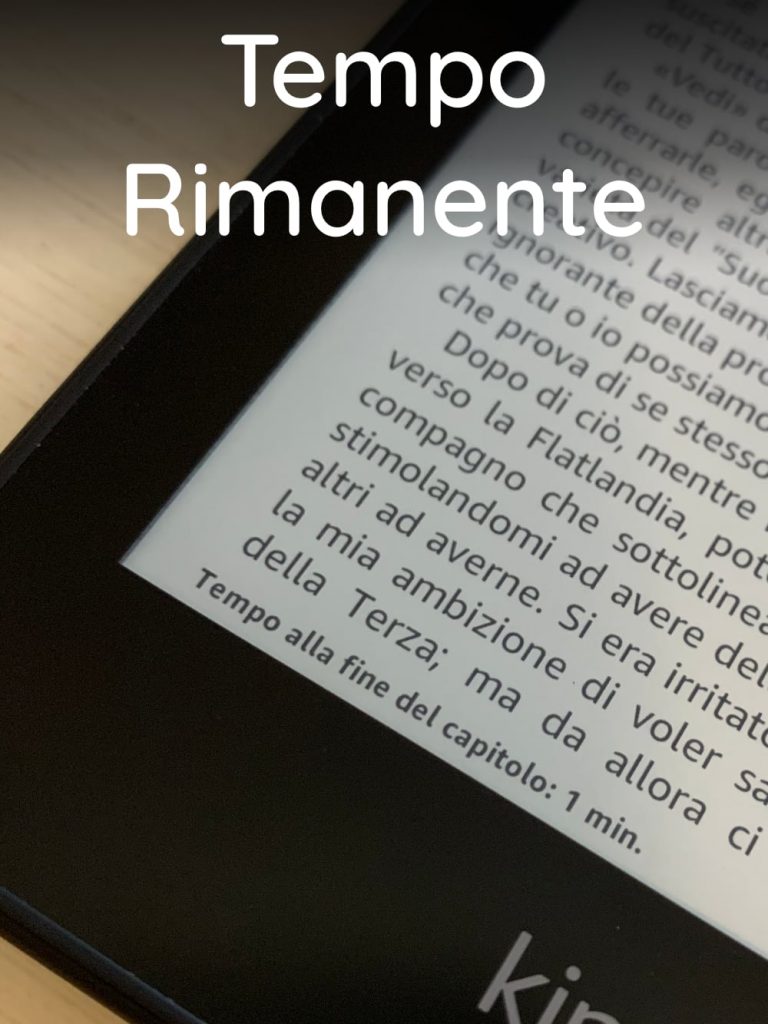 tempo rimanente kindle